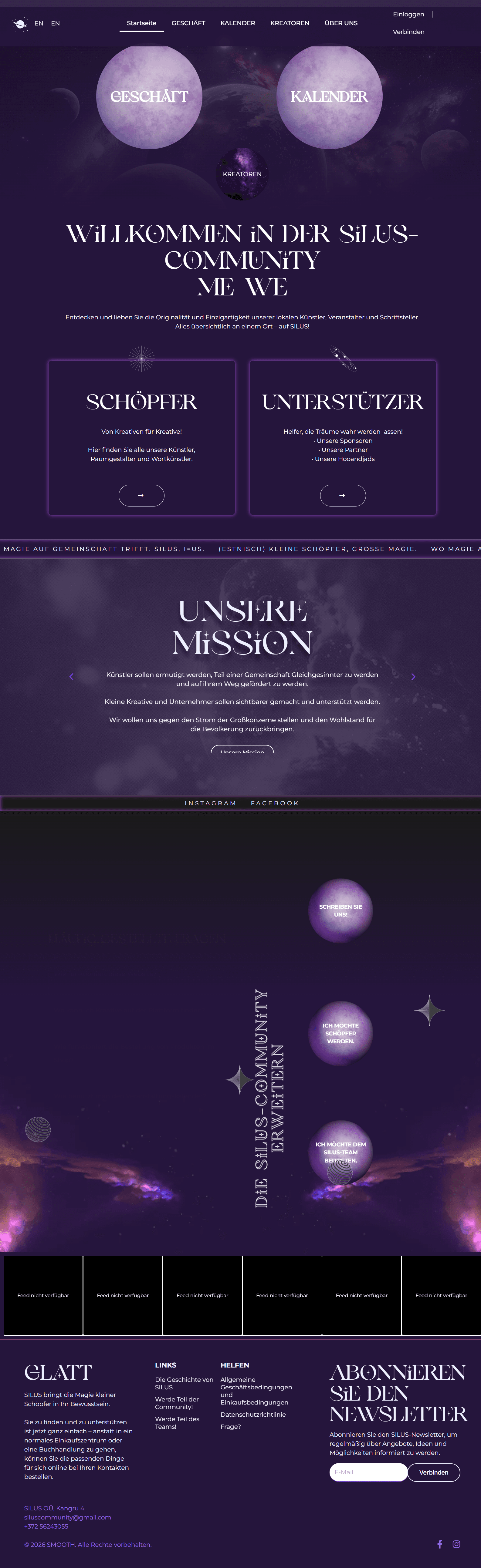 Vorher — Service-Seite — 1:1 Mentoring