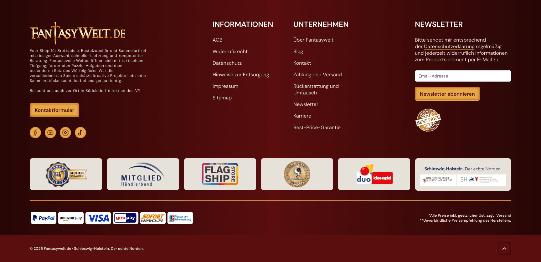 Nachher — Footer