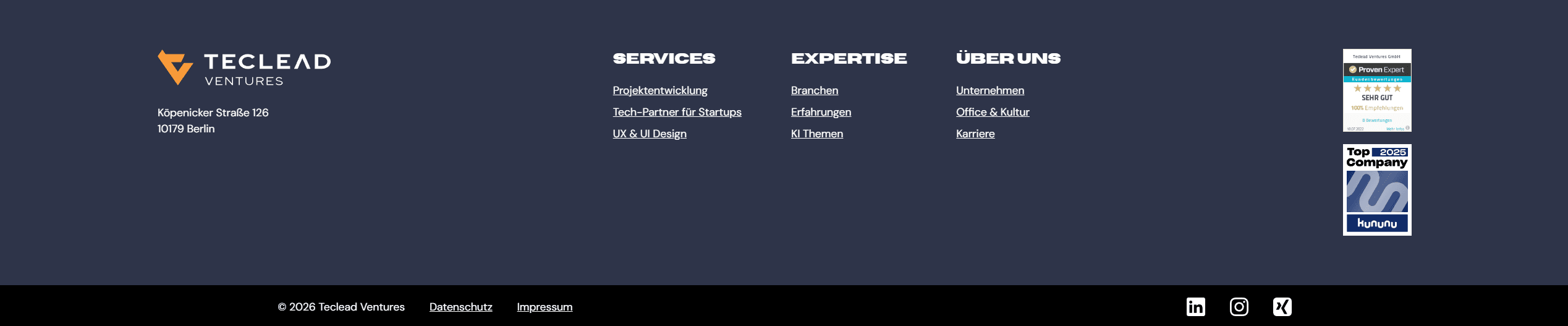 After — Footer