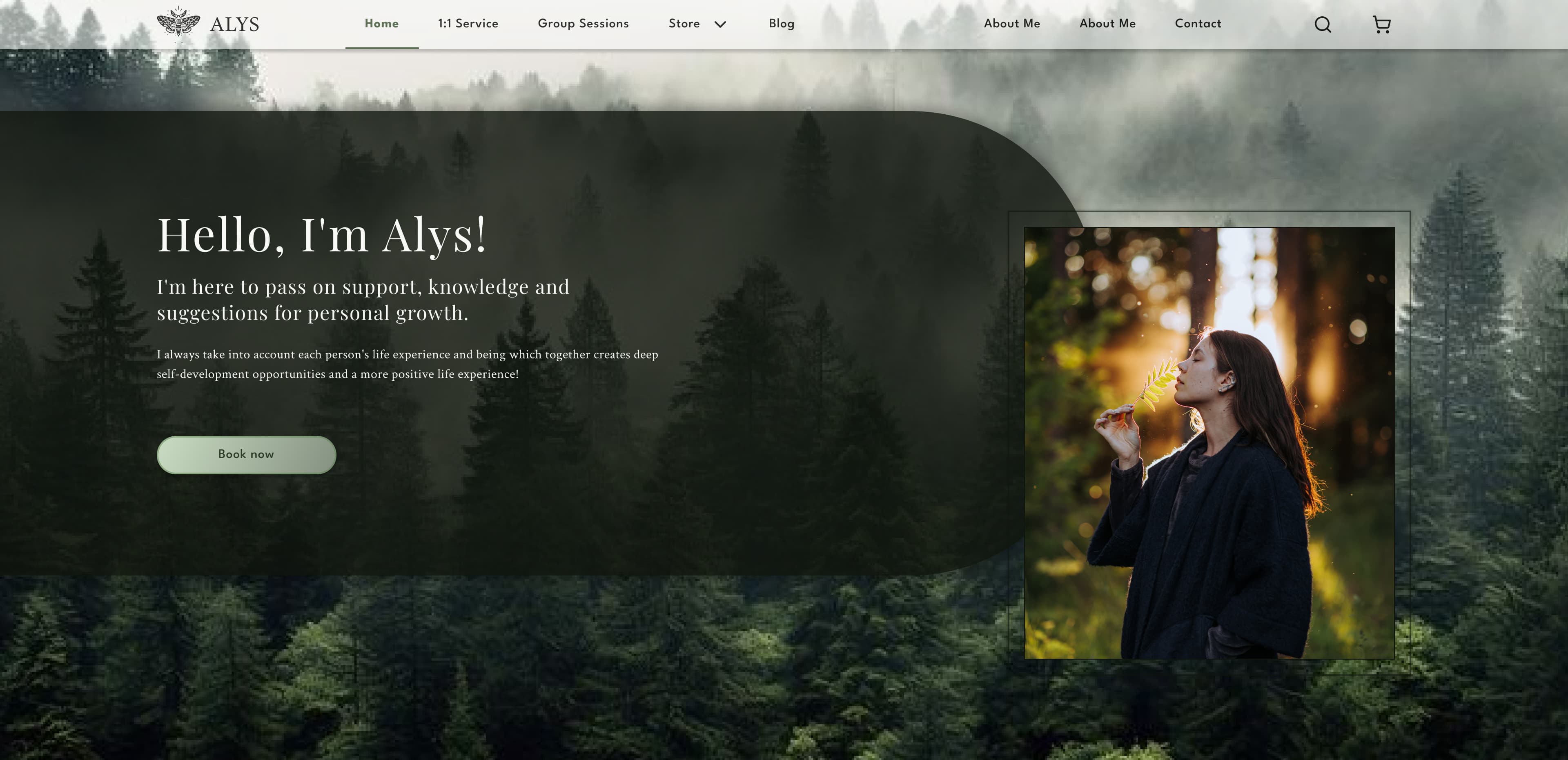 After — Landing Page